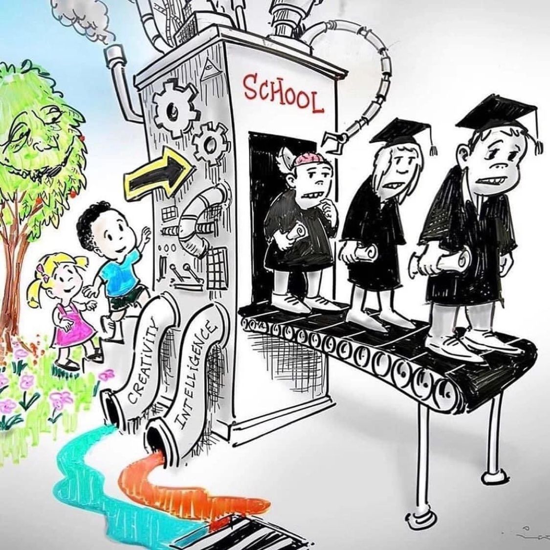 Het probleem ligt niet bij jezelf als hoogbegaafde, maar bij de school en het curriculum.  